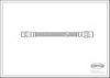 AUDI 859611775 Brake Hose